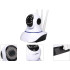 Siseruumide pööratav IP-WiFi-kaamera, beebimonitor, kahesuunaline heli, liikumisandur, HD – 06314