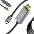 DisplayPorti–USB-C video- ja audiokaabel 8K/4K/2K, 1.4, 1,8m