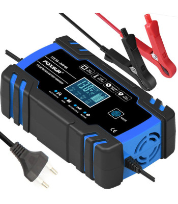 Automaatne autoakulaadija remondifunktsiooniga, 12V 24V
