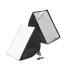 Fotostuudio softbox-valgustite komplekt statiividega, 2 × 135 W