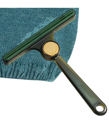 Kahepoolne karvaeemaldushari koera karvade puhastamiseks vaipadelt ja mööblilt (12 cm, käepide 10 cm)
