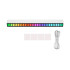 Helile reageeriv USB RGB LED-valgusriba, 18 režiimi, 181mm x 16mm x 18mm