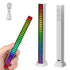Helireaktiivne RGB LED-valgusriba, USB-laetav