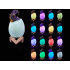 Dinosaurusemuna kujuline RGB LED-öövalgusti lastele – Triceratops