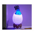 Dinosaurusemunakujuline RGB LED-öövalgusti lastele – türannosaurus