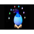 Dinosaurusemunakujuline RGB LED-öövalgusti lastele – türannosaurus