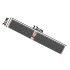 Naiste kulmu- ja näokarvade trimmer LED-valgustusega, must, 13 cm