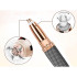 Naiste kulmu- ja näokarvade trimmer LED-valgustusega, must, 13 cm