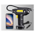 Autokompressor rehvide ja täispuhutavate esemete pumpamiseks, täitepüstoliga, LED, 12 V, 120 W, 150 PSI/10 bar