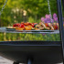 Aia tulease koos grilli, riputatava resti ja statiiviga, 2-ühes – tulease Ø 58 cm, grillrest Ø 51 cm