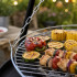 Aia tulease koos grilli, riputatava resti ja statiiviga, 2-ühes – tulease Ø 58 cm, grillrest Ø 51 cm