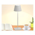 Valge puutetundlik juhtmeta LED-öölamp kolme valgusvärvi ja hämardamisega, 38 cm