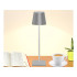 Juhtmevaba puutetundlik LED-öölamp, kolme valgusvärvi ja hämardamisega, hõbedane, 38 cm
