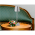 Juhtmevaba puutetundlik LED-öölamp, kolme valgusvärvi ja hämardamisega, hõbedane, 38 cm