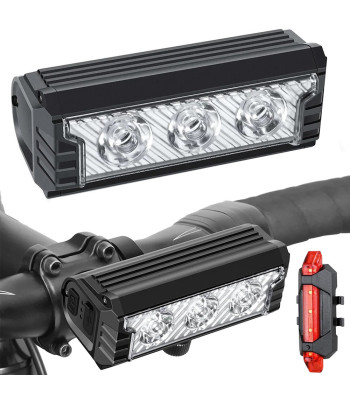 USB-laetavate LED-rattatulede komplekt esi- ja tagatulega
