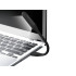 Painduv silikoonist USB-lamp arvutile ja sülearvutile, 6 LED-i, must, 16,7 × 1,8 cm