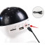 Tähistaeva projektor-öölamp Bluetooth-kõlari ja USB-ühendusega, 11cm x 13cm