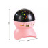 Täheprojektor-öölamp Bluetooth-kõlari ja USB-ga, roosa, 11 × 13 cm