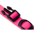 Helendav LED-kaelarihm koerale ja kassile, roosa, 36–59 cm