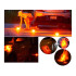 LED-hoiatusvilkur tugeva magnetiga, 360°