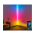 Nurgapõrandalamp RGB LED, rakenduse ja kaugjuhtimispuldiga, 150 cm