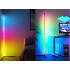 Nurgapõrandalamp RGB LED, rakenduse ja kaugjuhtimispuldiga, 150 cm