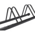 Jalgrattahoidik kolmele jalgrattale, must, 106,5 × 32,5 × 22,5 cm