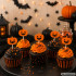 Halloweeni kõrvitsamotiiviga toidutikud, 5 tk, 12,5 × 5,3 cm