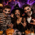 Ajutine Halloween-tätoveering koletise suu ja teravate hammastega, 12 × 4,5–5 cm