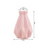 Purunematu plastist lillevaas skandinaavialikus stiilis, 20 cm