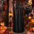 Must kapuutsiga Halloweeni keeb lastele, 80 cm