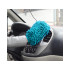 Kahepoolne mikrokiudkinnas auto pesemiseks ja poleerimiseks, sinine, 19cm x 14cm
