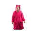 Soe oversize-pleedpusa, paks ja pehme, 2-in-1, kapuutsiga, XL