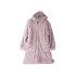 Soe paks kapuutsiga tekipusa, 2-in-1, oversize-lõikega, lilla, XL
