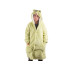 Soe roheline oversized tekipusa kapuutsi ja nööpidega, XL