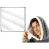 Soe kapuutsiga pleedpusa, pehme ja paks, oversize, 2-in-1, XXL
