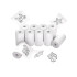 Isekleepuv termopaber miniprinterile kiireks printimiseks, 5 rulli, 55 mm