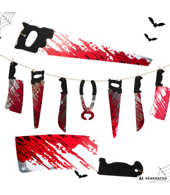Halloweeni vanik veriste tööriistadega, 2 m