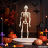 Halloweeni rippuv luukere liigutatavate jäsemetega, 40 cm