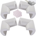 Vahtmaterjalist mööblinurgakaitsmed, hall, 4 tk, 55mm x 55mm x 35mm