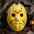 Jasoni hokimask Halloweeniks, kollane, 23 × 20 cm