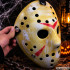Jasoni hokimask Halloweeniks, kollane, 23 × 20 cm