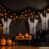 Rippuv Halloweeni kummituskaunistus maskiga, 90 × 50 cm