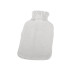 Kummist kuumaveepudel kampsunimustriga kattega, hall, 2 l, 34 × 19 cm