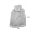 Kummist soojaveepudel eemaldatava kampsunkattega, hall, 2 l, 34 × 19 cm