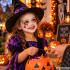Halloweeni vampiirimeigi komplekt näole