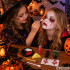 Halloweeni vampiirimeigi komplekt näole