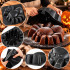 Silikoonist ämblikukujuline küpsetusvorm Halloweeniks, must, 18 × 18 × 6 cm