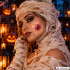 Kunsthaava efektmeigikomplekt Halloweeniks, kunstveri 14 ml