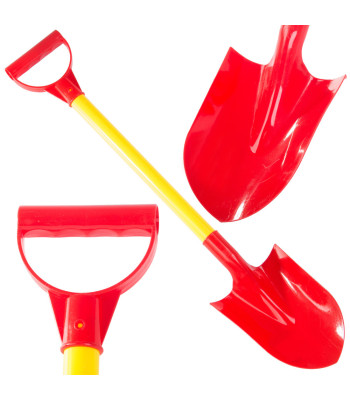 Plastikust mängulabidas liiva ja lume jaoks, 65 cm